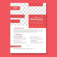 Corporate Flyer Design Templates vector