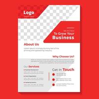 Corporate Flyer Design Templates vector