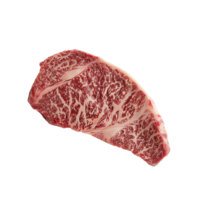 AI generated Raw ribeye steak Isolated on transparent background png