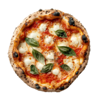 ai gerado napolitano pizza isolado em transparente fundo png