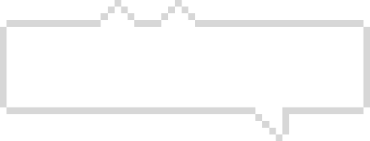 8 Bit retro Spiel Pixel Rede Blase Ballon Symbol Aufkleber Memo Stichwort Planer Text Box Banner, eben png transparent Element Design