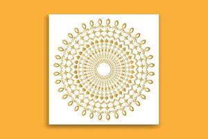 mandala design template vector