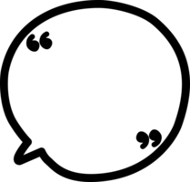 Black and white color speech bubble balloon, icon sticker memo keyword planner text box banner, flat png transparent element design