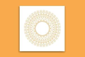 mandala design template vector