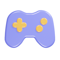 Game icon 3d render illustration png