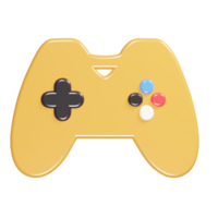 Game icon 3d render illustration png