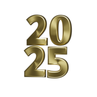 2025 icoon 3d geven illustratie png