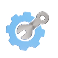 Tool icon 3d render illustraton png