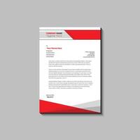 Professional Vector Letterhead Template.