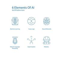 AI Elements Vector Icon Design