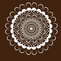 Luxury mandala design vector