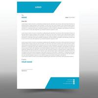 Simple, creative, modern, unique  clean letterhead  design set a4 sizes. vector