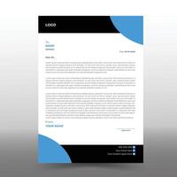 Simple, creative, modern, unique  clean letterhead  design set a4 sizes. vector