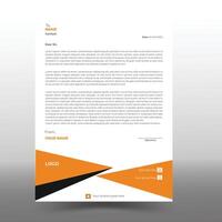 Simple, creative, modern, unique  clean letterhead  design set a4 sizes. vector