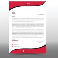 Simple, creative, modern, unique  clean letterhead  design set a4 sizes. vector