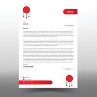 Simple, creative, modern, unique  clean letterhead  design set a4 sizes. vector