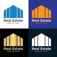 Real Estate Company Logo Design vector