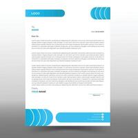 Simple, creative, modern, unique  clean letterhead  design set a4 sizes. vector