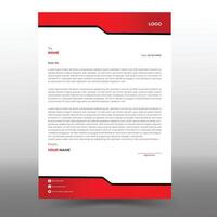 Simple, creative, modern, unique  clean letterhead  design set a4 sizes. vector