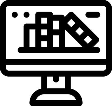 this icon or logo e learning icon or other where everything related to online learning and others or design application  software vector