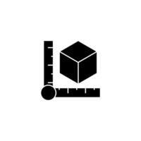 measure concept line icon. Simple element illustration. measure concept outline symbol design. vector