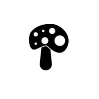 mushroom concept line icon. Simple element illustration. mushroom concept outline symbol design. vector