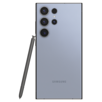 samsung galáxia s24 ultra titânio azul costas Visão png