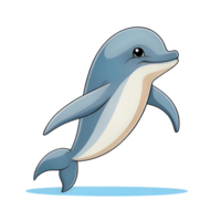 golfinho desenho animado ilustração png