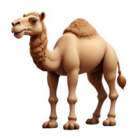 a camel is standing on a transparent background png