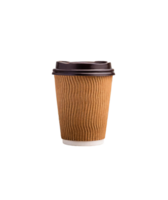 cardboard cup to take hot drinks on a transparent background png