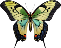 AI generated Colorful and elegant butterfly image. png