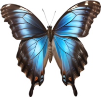 AI generated Colorful and elegant butterfly image. png