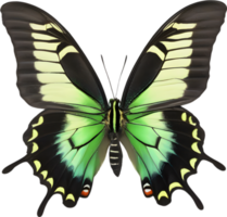 AI generated Colorful and elegant butterfly image. png