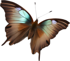 AI generated Colorful and elegant butterfly image. png