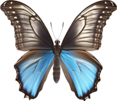 AI generated Colorful and elegant butterfly image. png