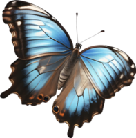 AI generated Colorful and elegant butterfly image. png