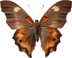 AI generated Colorful and elegant butterfly image. png