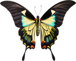 ai généré coloré et élégant papillon image. png