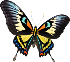 AI generated Colorful and elegant butterfly image. png