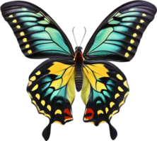 AI generated Colorful and elegant butterfly image. png