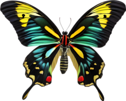 AI generated Colorful and elegant butterfly image. png