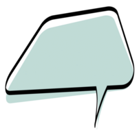 Speech bubble used when speaking png