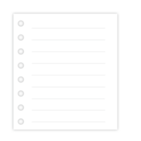 This is a memo pad you can use for notes png