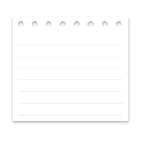 This is a memo pad you can use for notes png