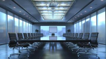 AI generated Boardroom Dynamics, Capturing the Essence of Executive Engagement in a Professional Corporate Setting photo