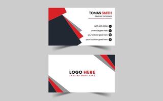 Business Card Design Template vector