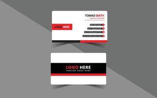 Business Card Design Template vector