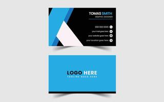 Business Card Design Template vector