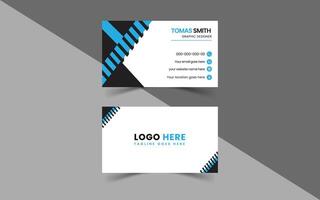 Business Card Design Teamplate vector