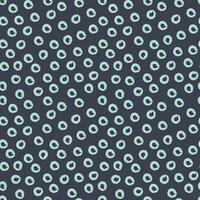 Seamless pattern with Random circle spots. Vector illustration of rounded stains. Abstract simple background.  Cute dark print for paper, textile.